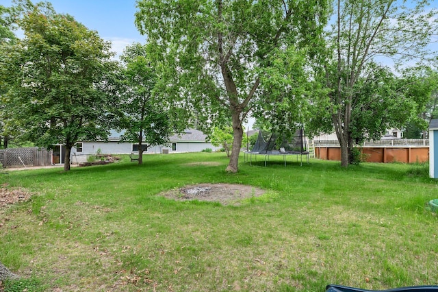28008 Lake Diann Rd, Baldwin Twp, MN 55398 - view of yard featuring a trampoline