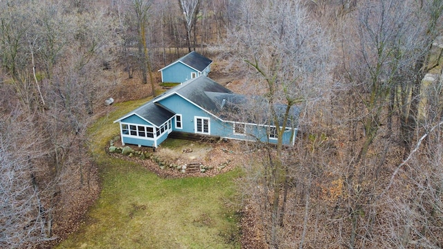 bird's eye view