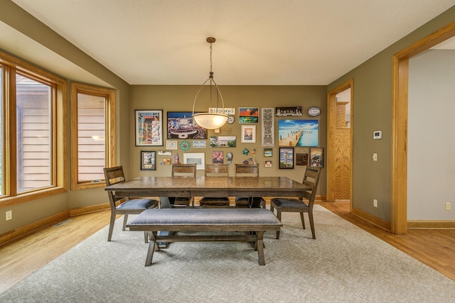 17 Lake Ct, North Oaks, MN 55127 - dining room featuring light wood finished floors and baseboards