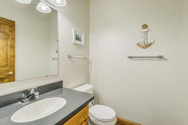17 Lake Ct, North Oaks, MN 55127 - bathroom with toilet and vanity