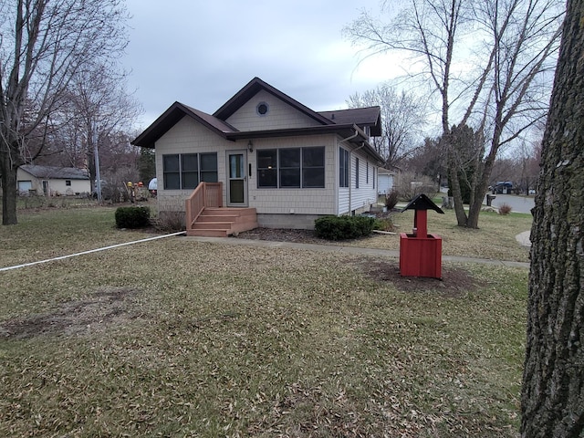 320 State St Unit A, Dresser, WI 54009 - view of front of house featuring a front lawn