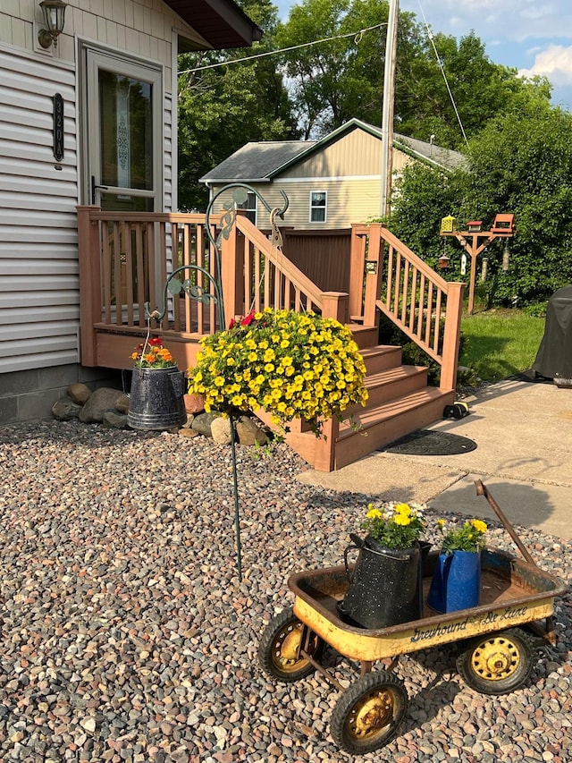 320 State St Unit A, Dresser, WI 54009 - view of deck