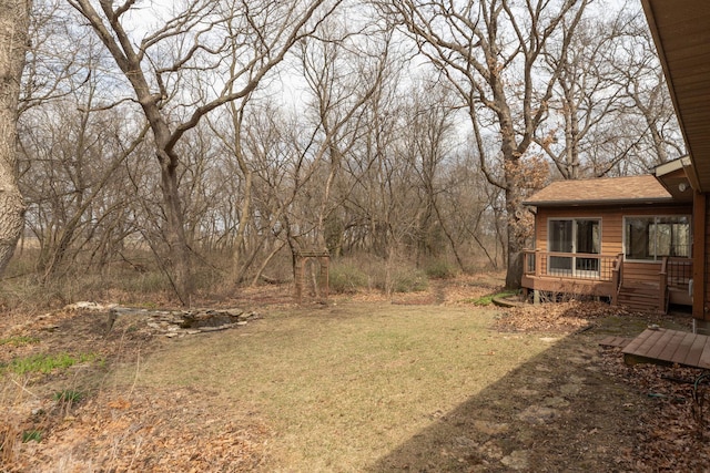 34126 County 115, Canton Twp, MN 55939 - view of green lawn featuring a deck