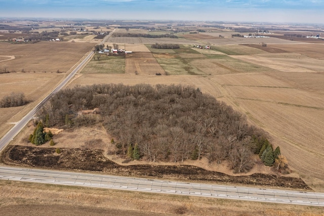 34126 County 115, Canton Twp, MN 55939 - aerial view of property's location featuring rural landscape