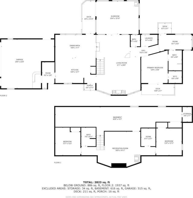 34126 County 115, Canton Twp, MN 55939 - floor plan / room layout