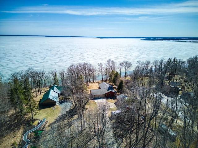 23660 Cap Endres Rd NE, Cass Lake, MN 56633 - view from above of property featuring a nearby body of water