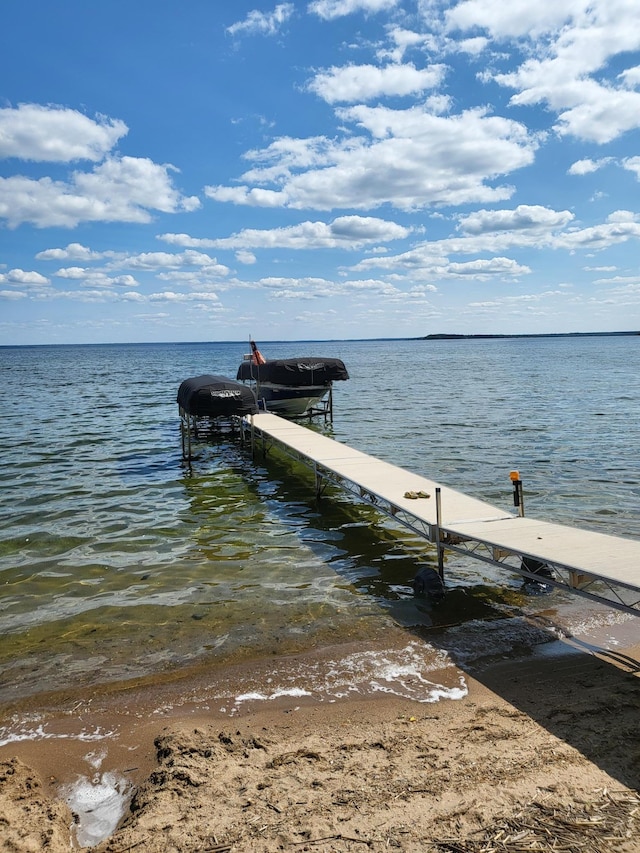 23660 Cap Endres Rd NE, Cass Lake, MN 56633 - dock with a water view
