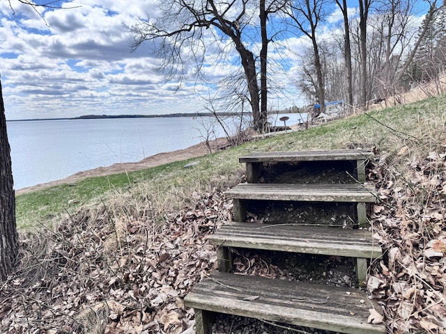 23660 Cap Endres Rd NE, Cass Lake, MN 56633 - exterior space with a water view