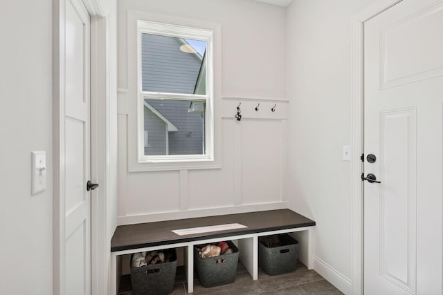 view of mudroom