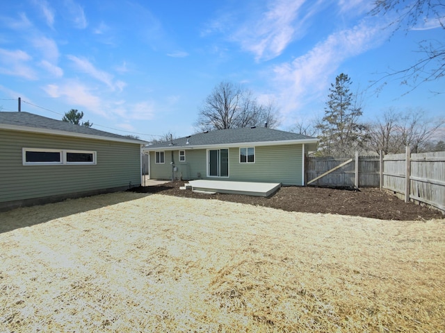 11601 Wren St NW, Coon Rapids, MN 55433 - back of house with fence and a patio area