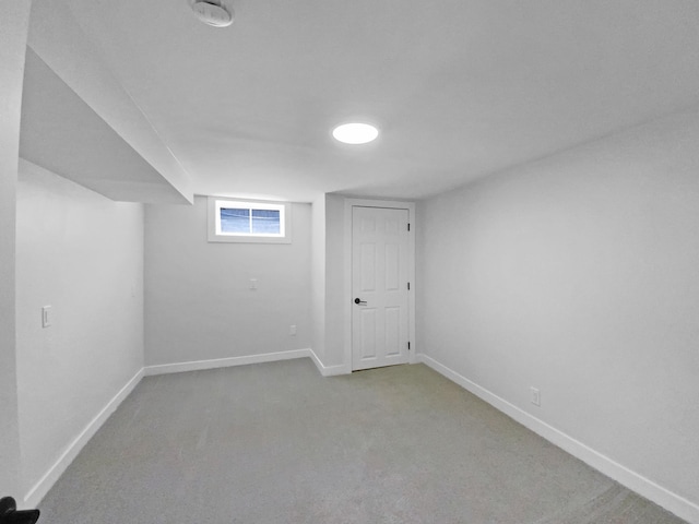 11601 Wren St NW, Coon Rapids, MN 55433 - basement with carpet and baseboards
