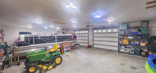 30280 County Highway 26, Holmesville Twp, MN 56501 - garage featuring a garage door opener