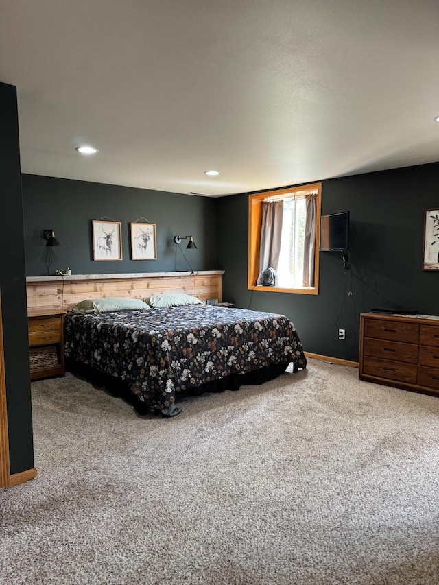 601 Maplewood Dr SE, Pelican Rapids, MN 56572 - bedroom featuring carpet and recessed lighting