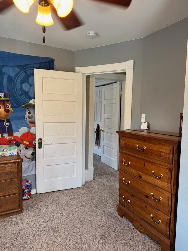 601 Maplewood Dr SE, Pelican Rapids, MN 56572 - carpeted bedroom featuring a ceiling fan