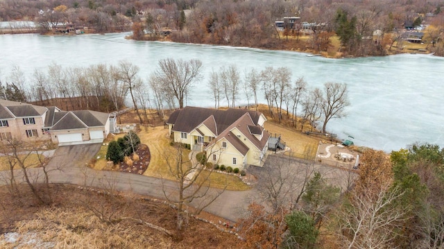 5320 132nd St W, Apple Valley, MN 55124 - bird's eye view featuring a water view