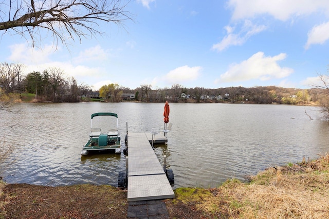 5320 132nd St W, Apple Valley, MN 55124 - view of dock with a water view