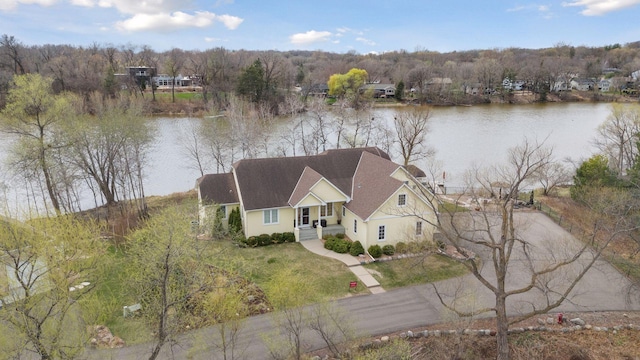 5320 132nd St W, Apple Valley, MN 55124 - drone / aerial view featuring a water view