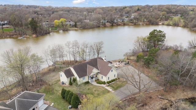 5320 132nd St W, Apple Valley, MN 55124 - drone / aerial view featuring a water view