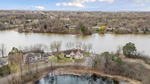 5320 132nd St W, Apple Valley, MN 55124 - aerial view featuring a water view