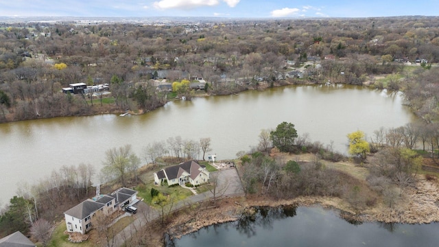 5320 132nd St W, Apple Valley, MN 55124 - bird's eye view featuring a water view