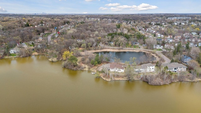 5320 132nd St W, Apple Valley, MN 55124 - bird's eye view with a water view