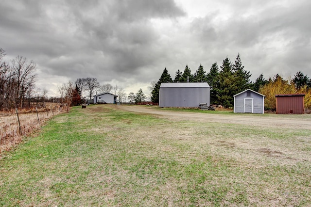 6775 State 87 SW, Backus, MN 56435 - view of yard with an outbuilding and an outdoor structure