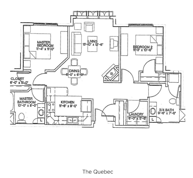 5650 Boone Ave N Unit 315, New Hope, MN 55428 - view of floor plan / room layout