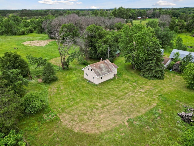 4235 277th Ave NW, Isanti, MN 55040 - view from above of property with a heavily wooded area