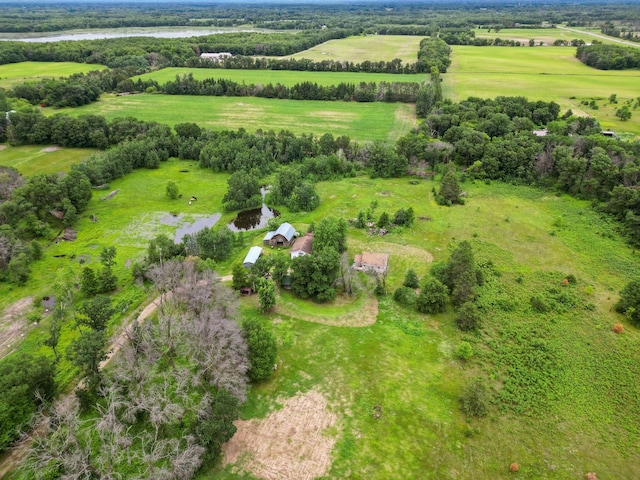 4235 277th Ave NW, Isanti, MN 55040 - aerial view of sparsely populated area featuring a nearby body of water