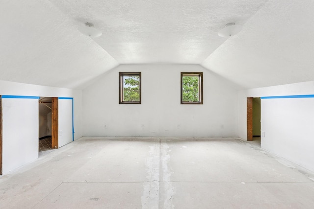 4235 277th Ave NW, Isanti, MN 55040 - bonus room featuring vaulted ceiling and a textured ceiling