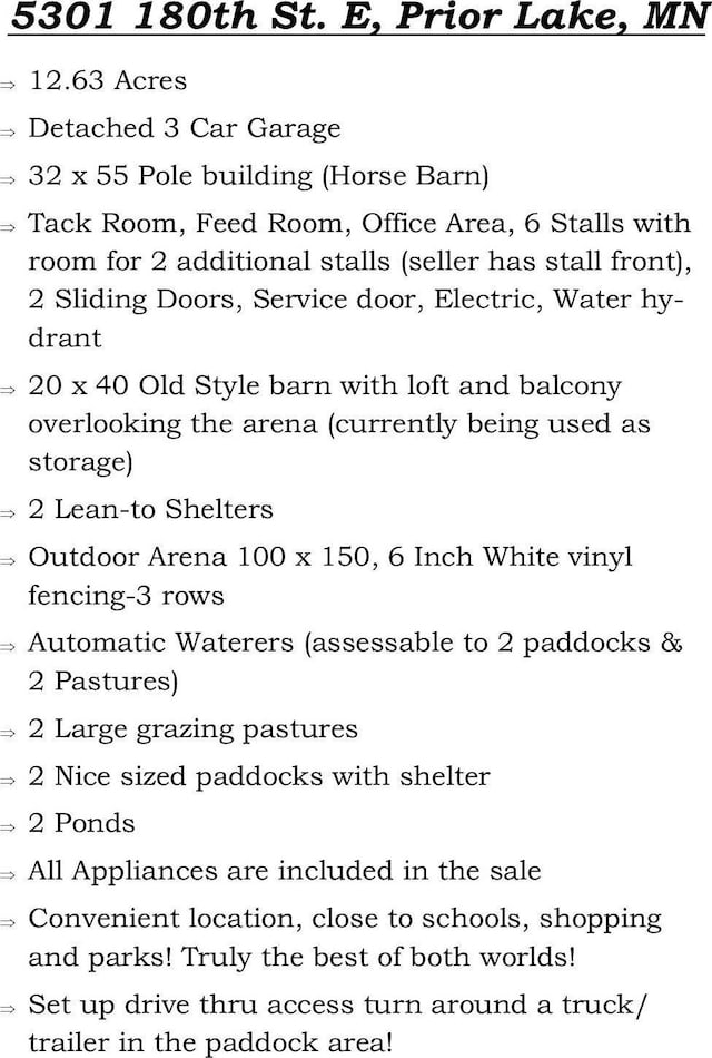 view of miscellaneous listing collateral