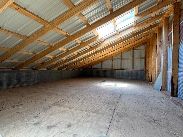 view of attic