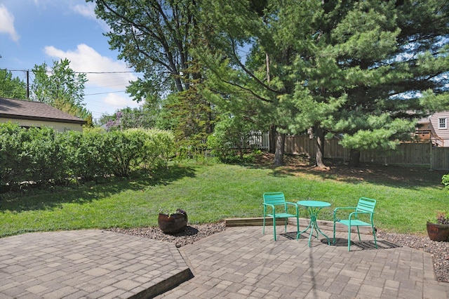 view of patio