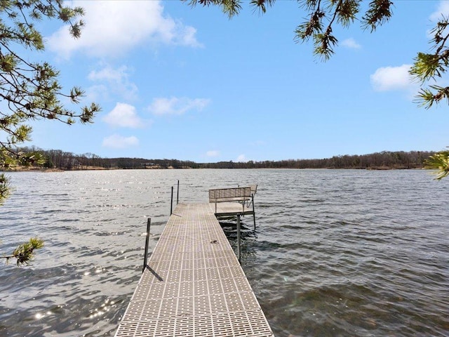 1587 Stallion Rd SW, Pillager, MN 56473 - view of dock with a water view