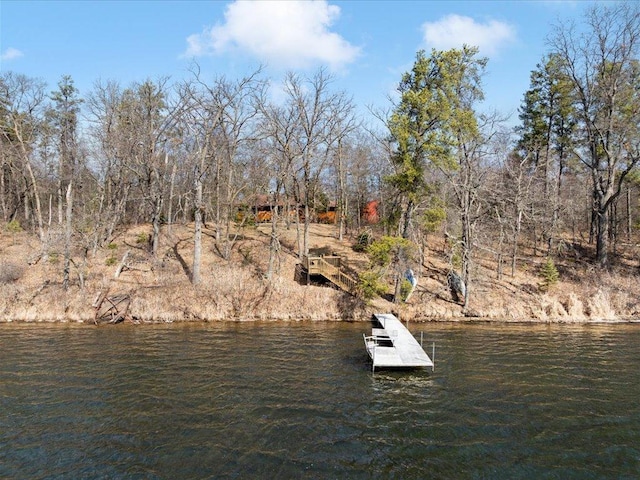 1587 Stallion Rd SW, Pillager, MN 56473 - view of dock with a water view