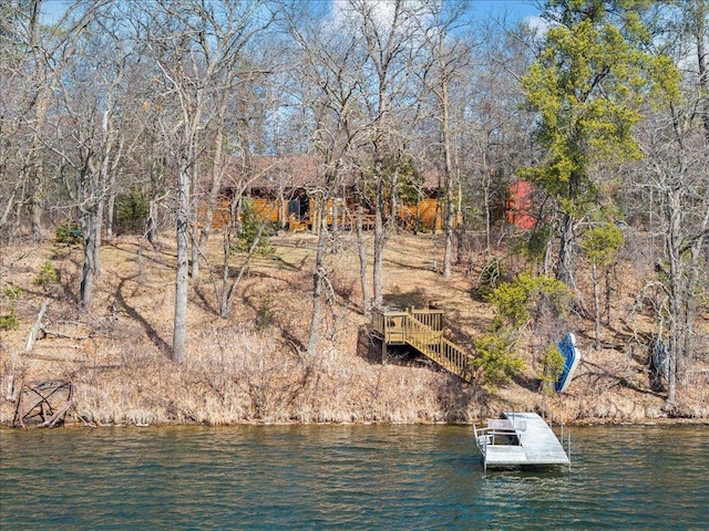 1587 Stallion Rd SW, Pillager, MN 56473 - view of dock with a water view