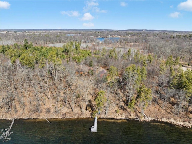 1587 Stallion Rd SW, Pillager, MN 56473 - birds eye view of property featuring a water view