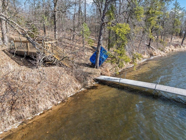 1587 Stallion Rd SW, Pillager, MN 56473 - view of dock