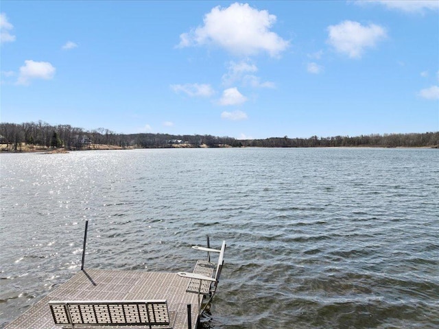 1587 Stallion Rd SW, Pillager, MN 56473 - view of dock with a water view