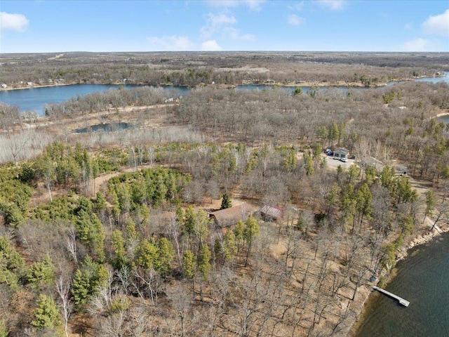 1587 Stallion Rd SW, Pillager, MN 56473 - aerial view with a water view