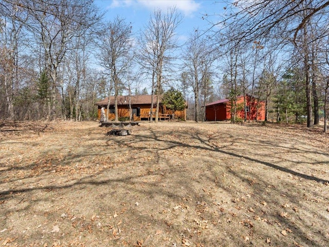 1587 Stallion Rd SW, Pillager, MN 56473 - exterior space with an outbuilding