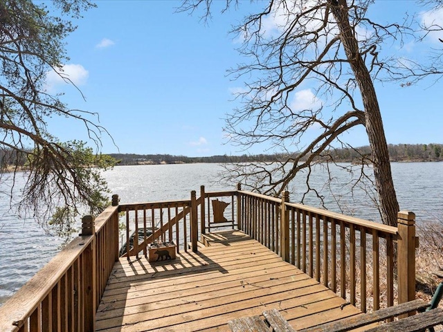 1587 Stallion Rd SW, Pillager, MN 56473 - view of dock featuring a water view