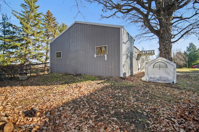 13150 345th Ave, Waseca, MN 56093 - view of outbuilding with fence