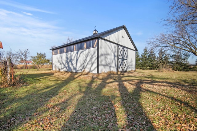 13150 345th Ave, Waseca, MN 56093 - view of pole building with a yard