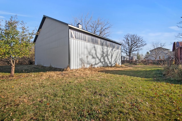 13150 345th Ave, Waseca, MN 56093 - view of pole building with a yard