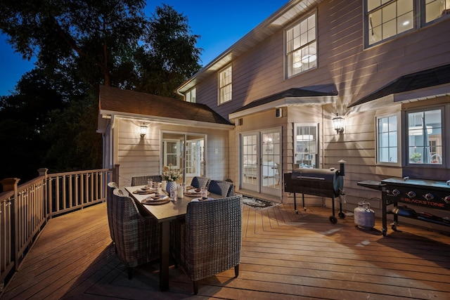 2012 Pine Ridge Dr W, Saint Paul, MN 55118 - deck featuring outdoor dining space
