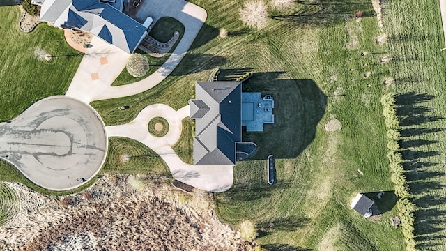 drone / aerial view