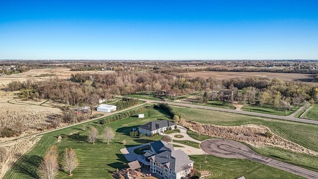 10906 Whitetail Rd, Rogers, MN 55374 - aerial overview of property's location featuring rural landscape