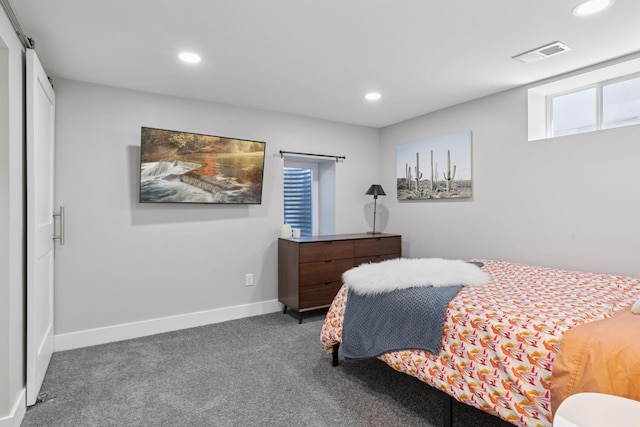 1744 Jefferson Ave, Saint Paul, MN 55105 - bedroom with recessed lighting, carpet flooring, and baseboards