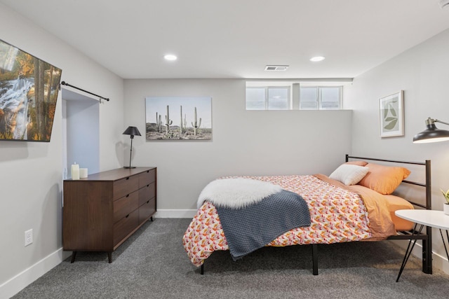 1744 Jefferson Ave, Saint Paul, MN 55105 - bedroom featuring carpet, recessed lighting, and baseboards
